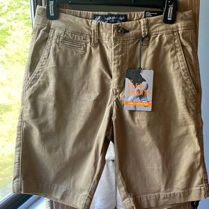 American Eagle slim fit size 26 waist khaki shorts.